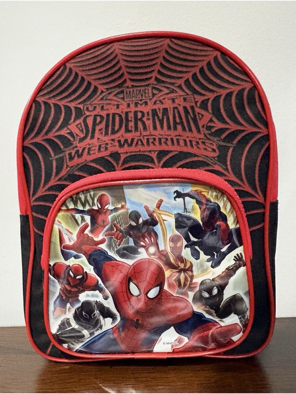 Marvel Ultimate Spider-Man Warriors Mini Backpack Kids Toddler Travel Bag